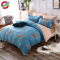 cheap price 100% cotton printed cover bedding sheet set for home